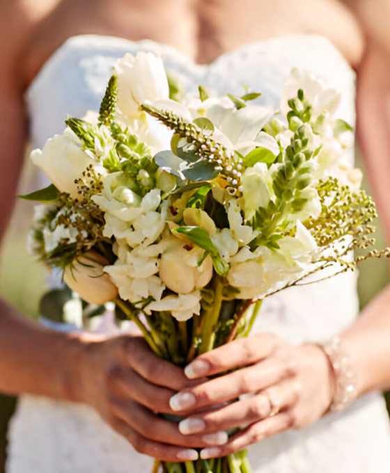Ramo de flores para novias